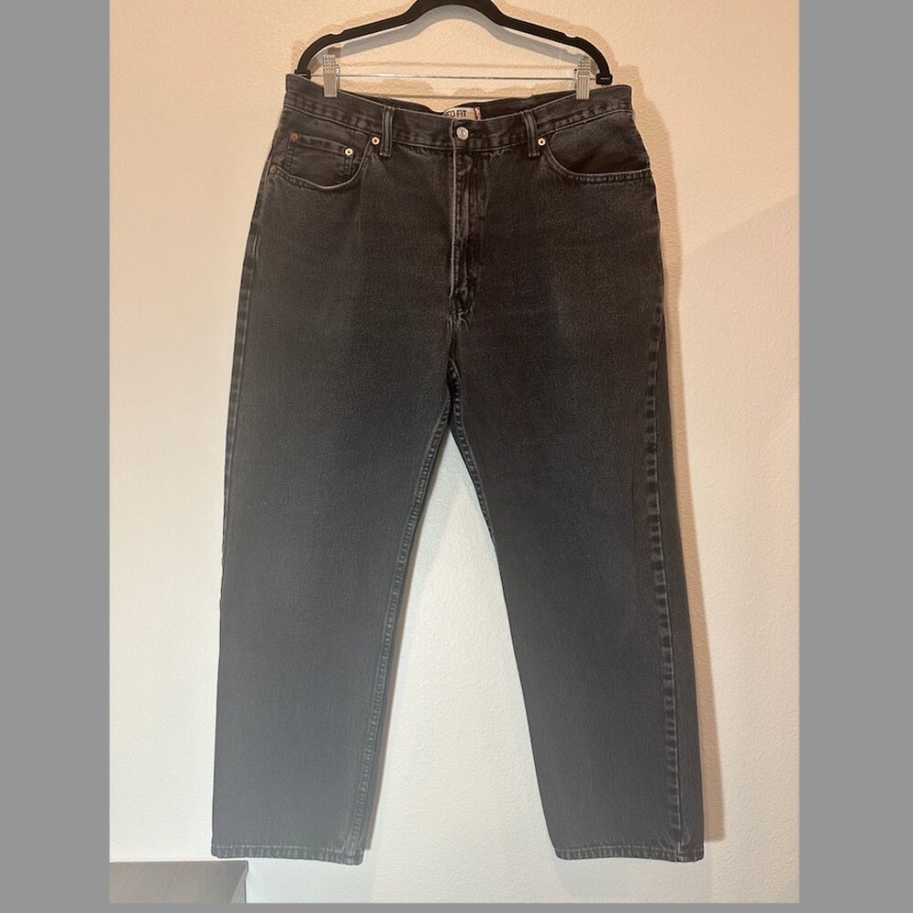 Vintage Levi’s 550 Jeans – Men’s 40x32 Black Relaxed Fit